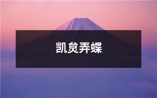 凯炱弄蝶