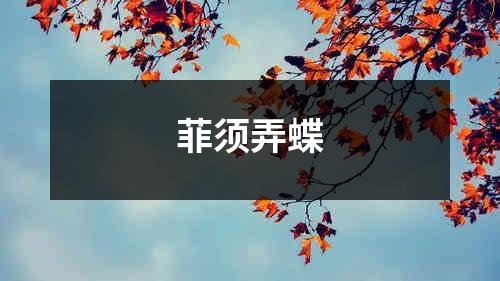 菲须弄蝶