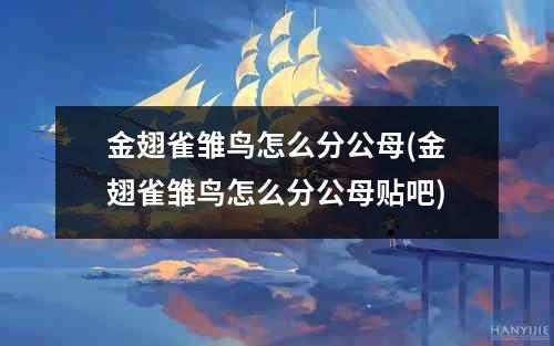 金翅雀雏鸟怎么分公母(金翅雀雏鸟怎么分公母贴吧)