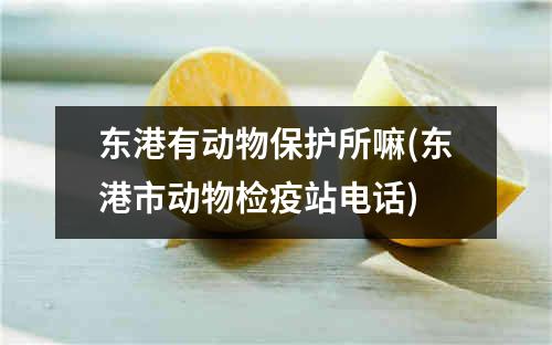 东港有动物保护所嘛(东港市动物检疫站电话)